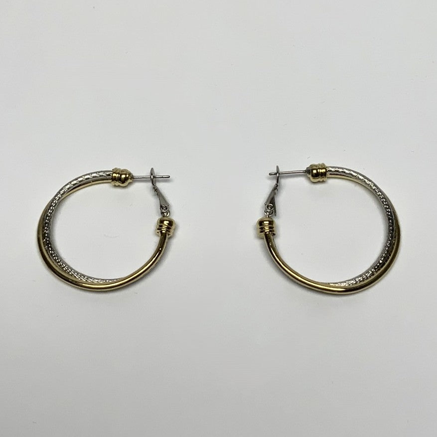 Double Layered Hoop Earrings
