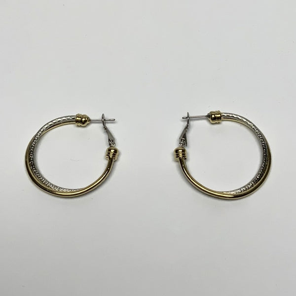 Double Layered Hoop Earrings