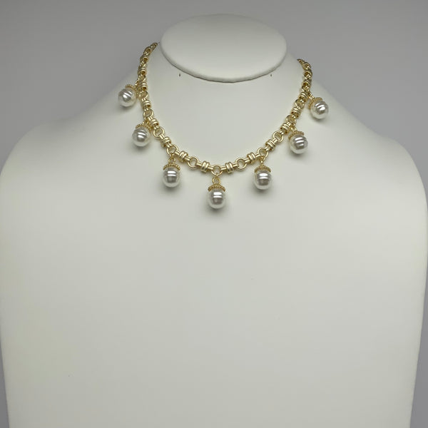 Pearl Chain Drop