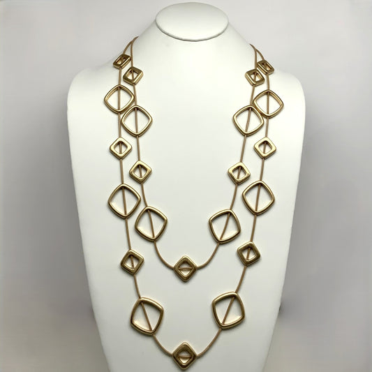 Geometric Design Necklace