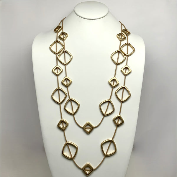Geometric Design Necklace