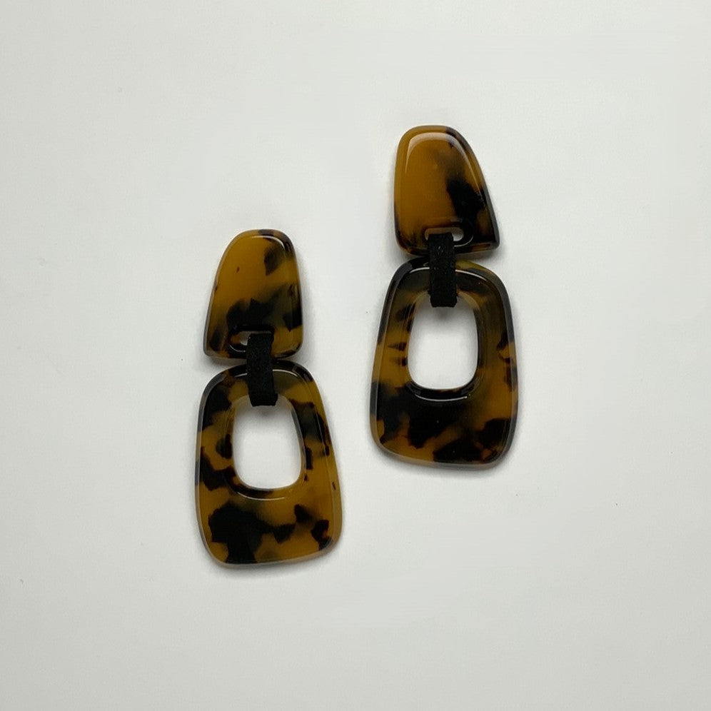 Gumdrop Lucite Earrings