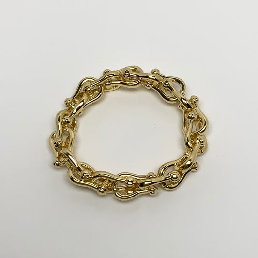 Interlinked Chunky Stretch Bracelet