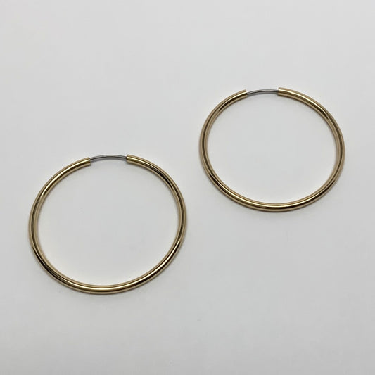 Thick Hoop Earrings