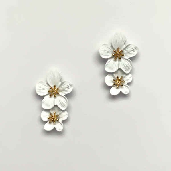 Flower Drop Earrings