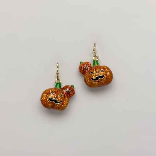 Pumpkin Drop Earrings