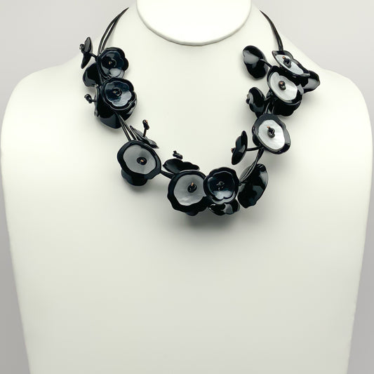 Lucite Flower Necklace