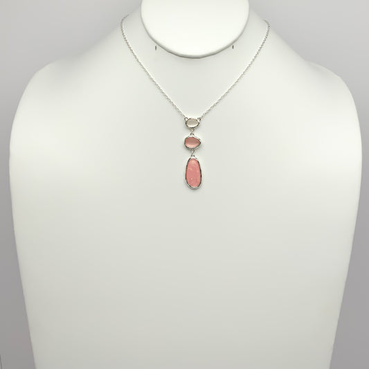 Lucite Drop Necklace