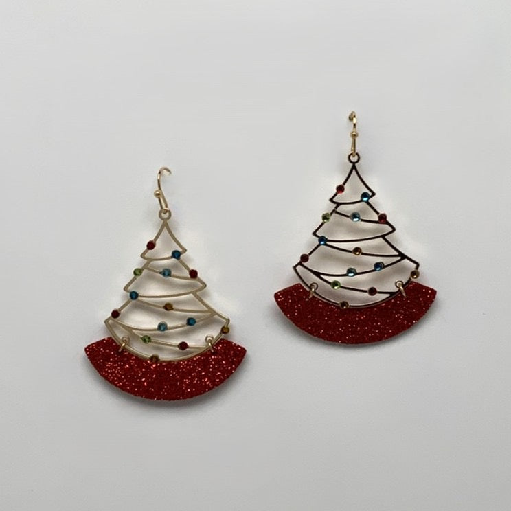 Christmas Tree Earrings