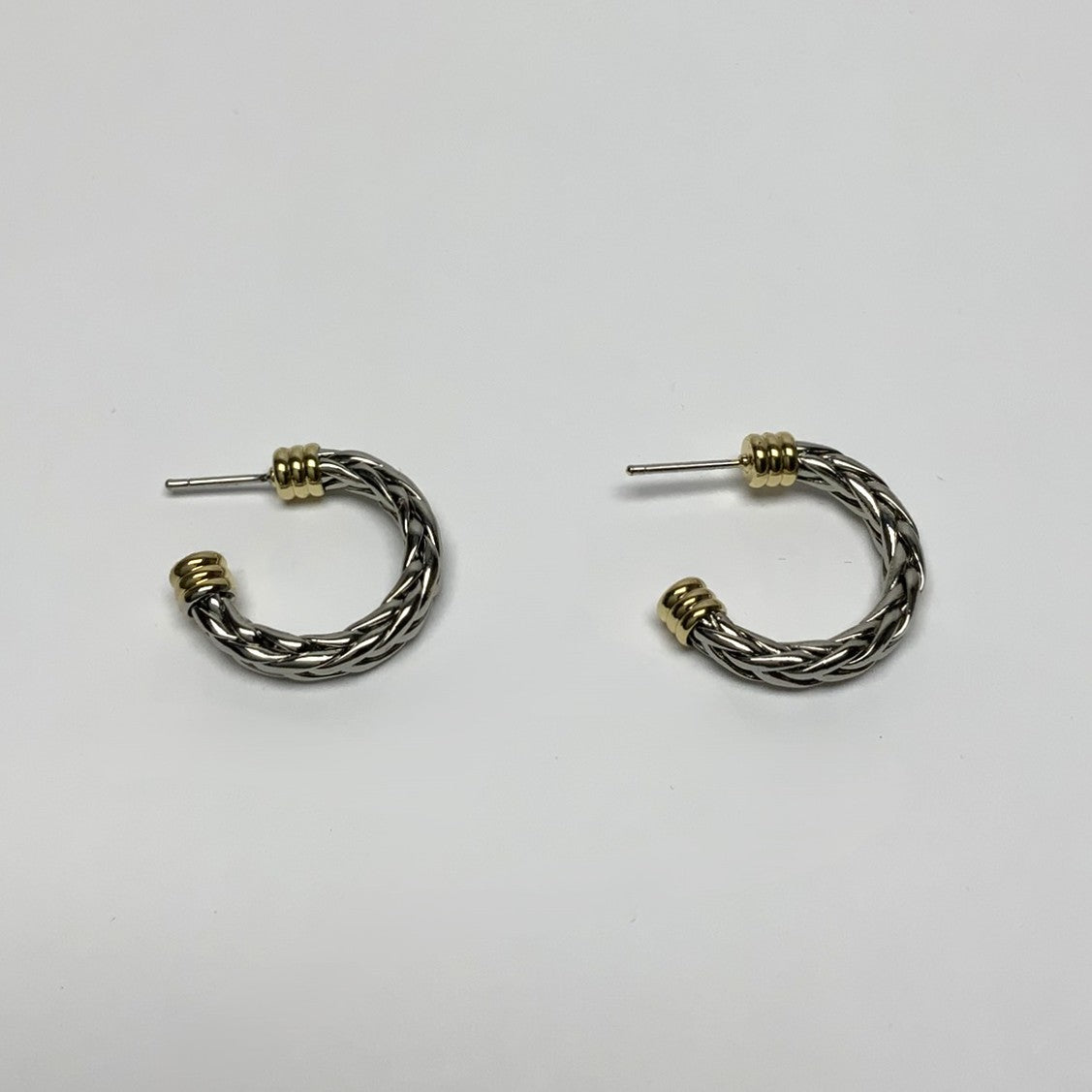 Braided Hoop Earrings