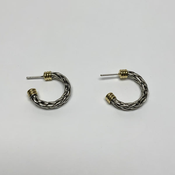 Braided Hoop Earrings