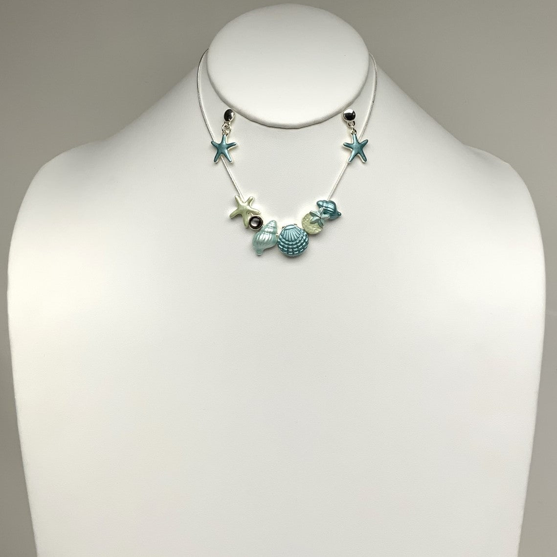 Sea-life Charm Necklace Set