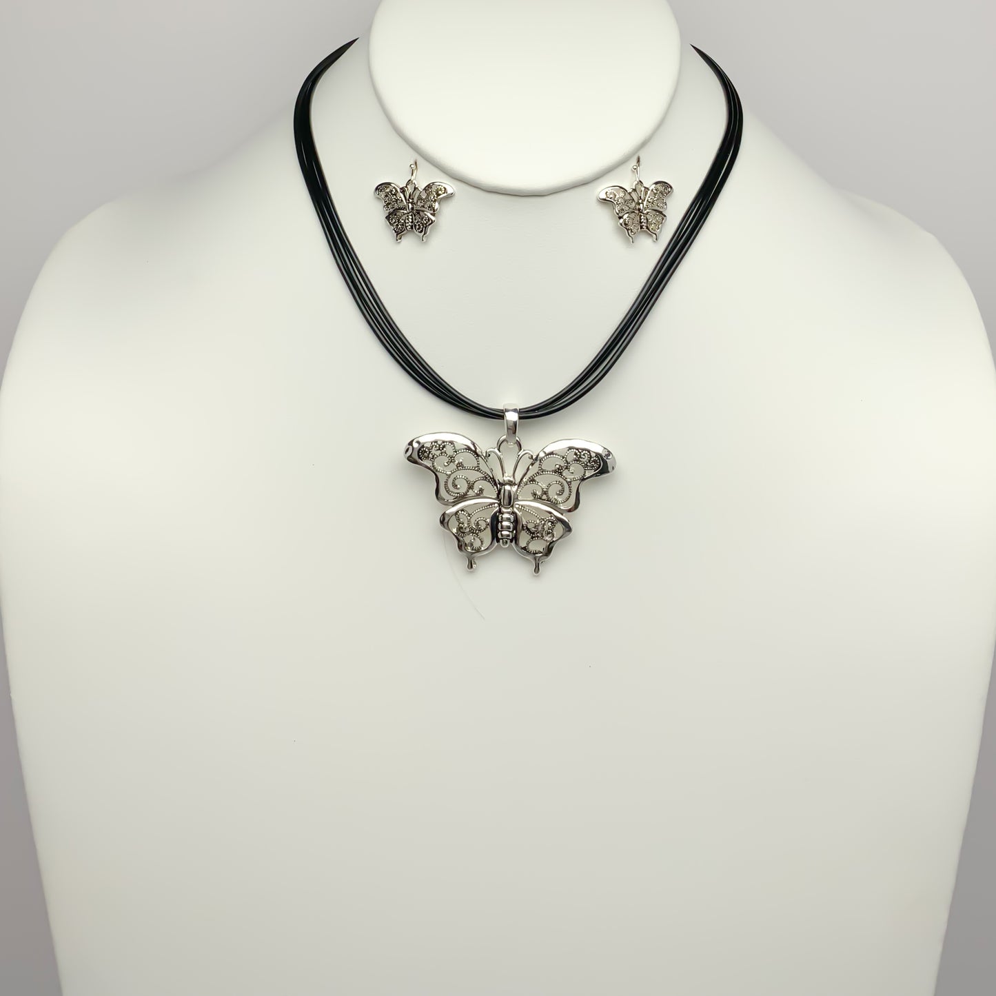 Butterfly Necklace Set