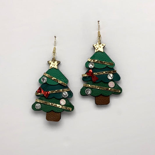 Christmas Tree Earrings