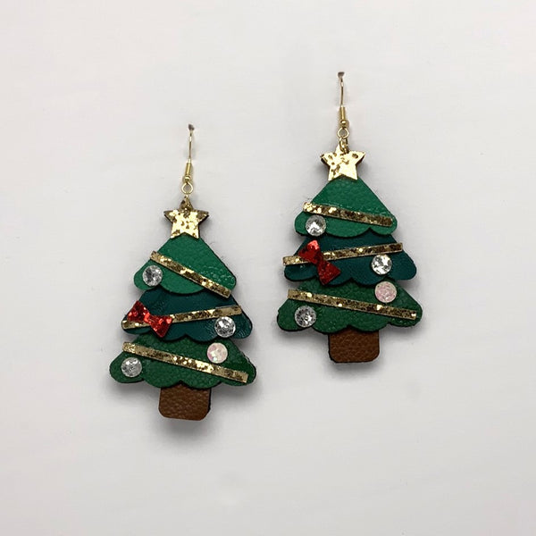 Christmas Tree Earrings