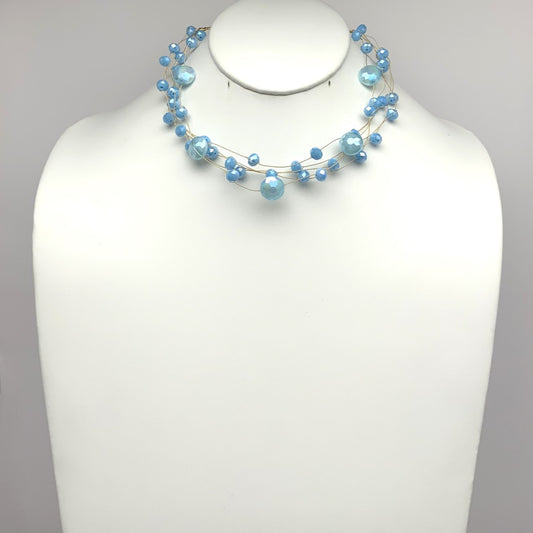 Crystal Beaded Choker