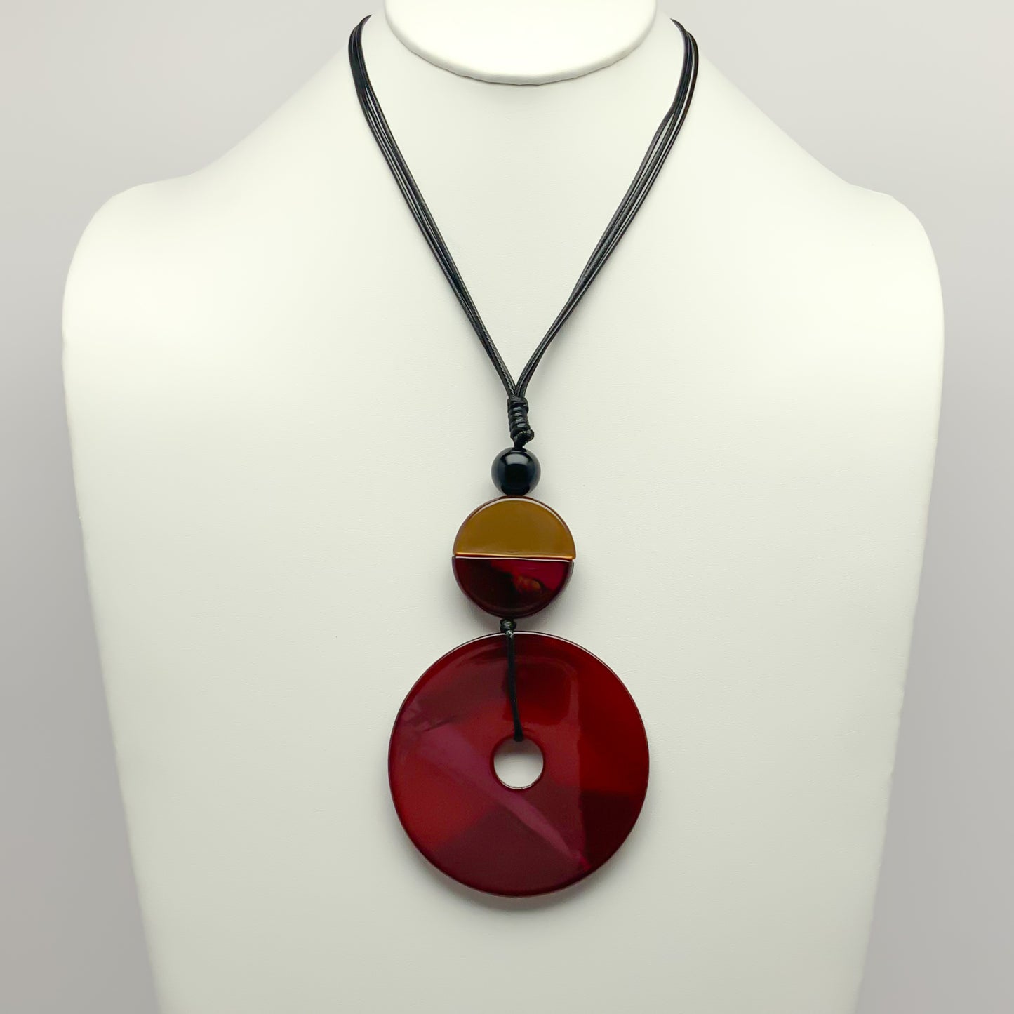 Lucite Drop Necklace