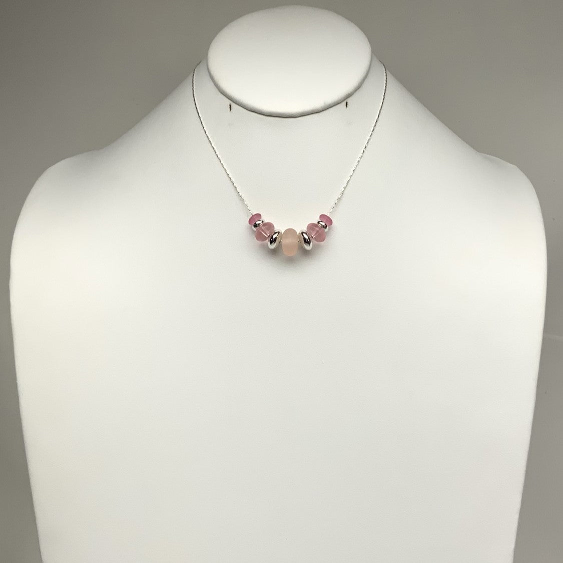 Sea glass Stone Necklace