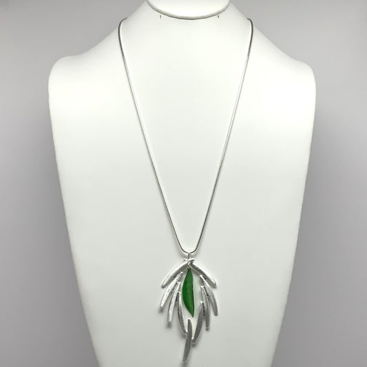 Leaf Drop Necklace