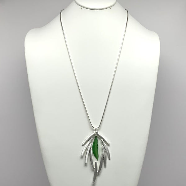 Leaf Drop Necklace