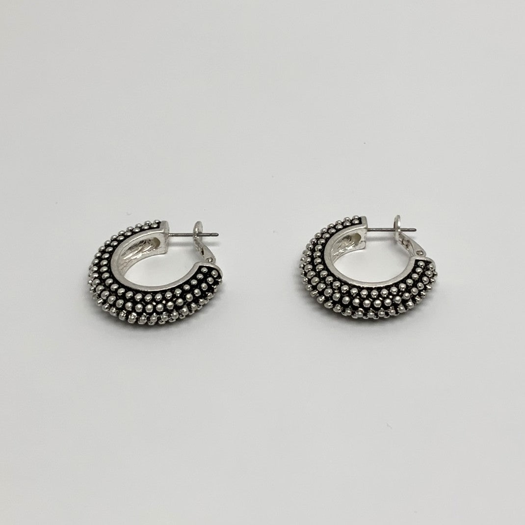 Studded Western Hoop Earrings