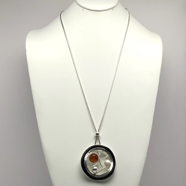 Circle Drop Necklace