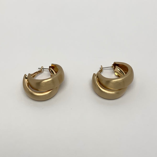 Double Chunky Hoop Earrings