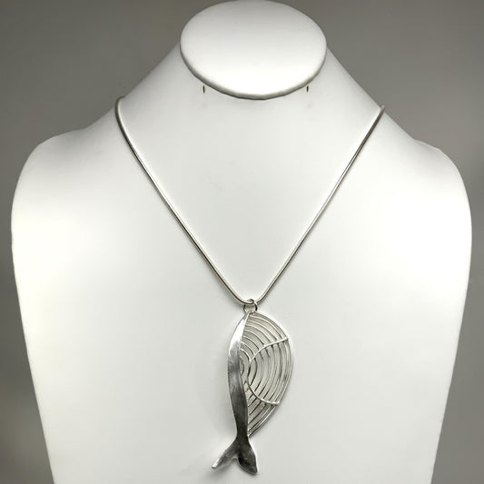Snake Chain Fish Necklace