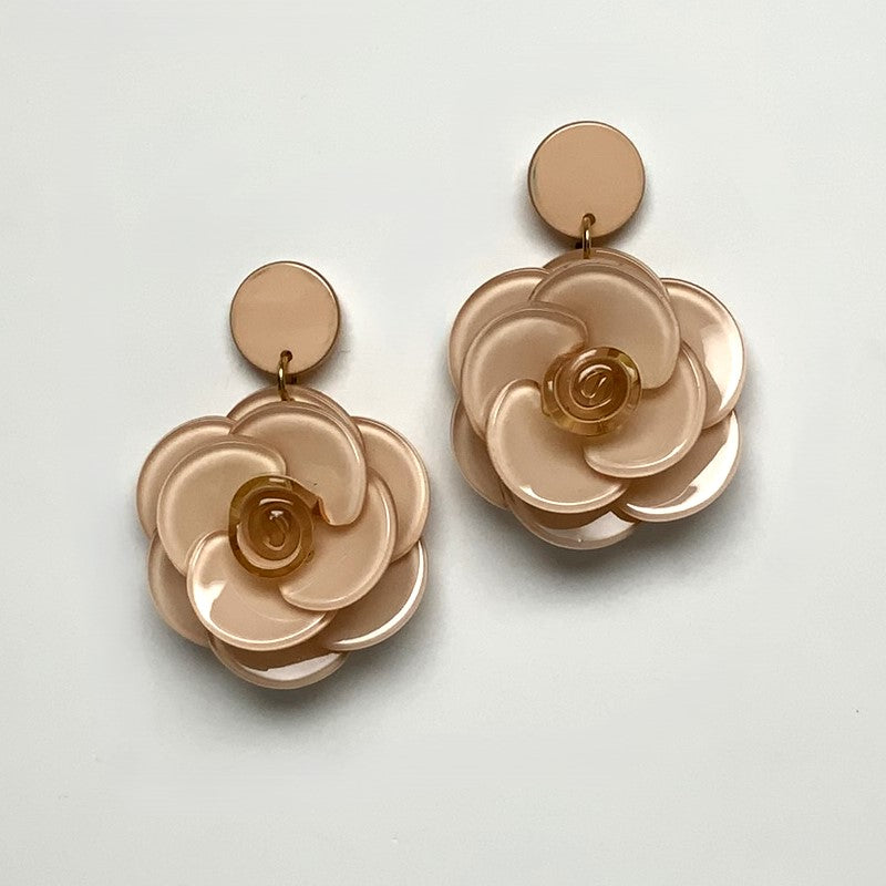 Flower Drop Earrings