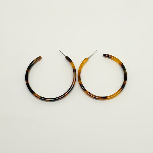 Lucite Hoops