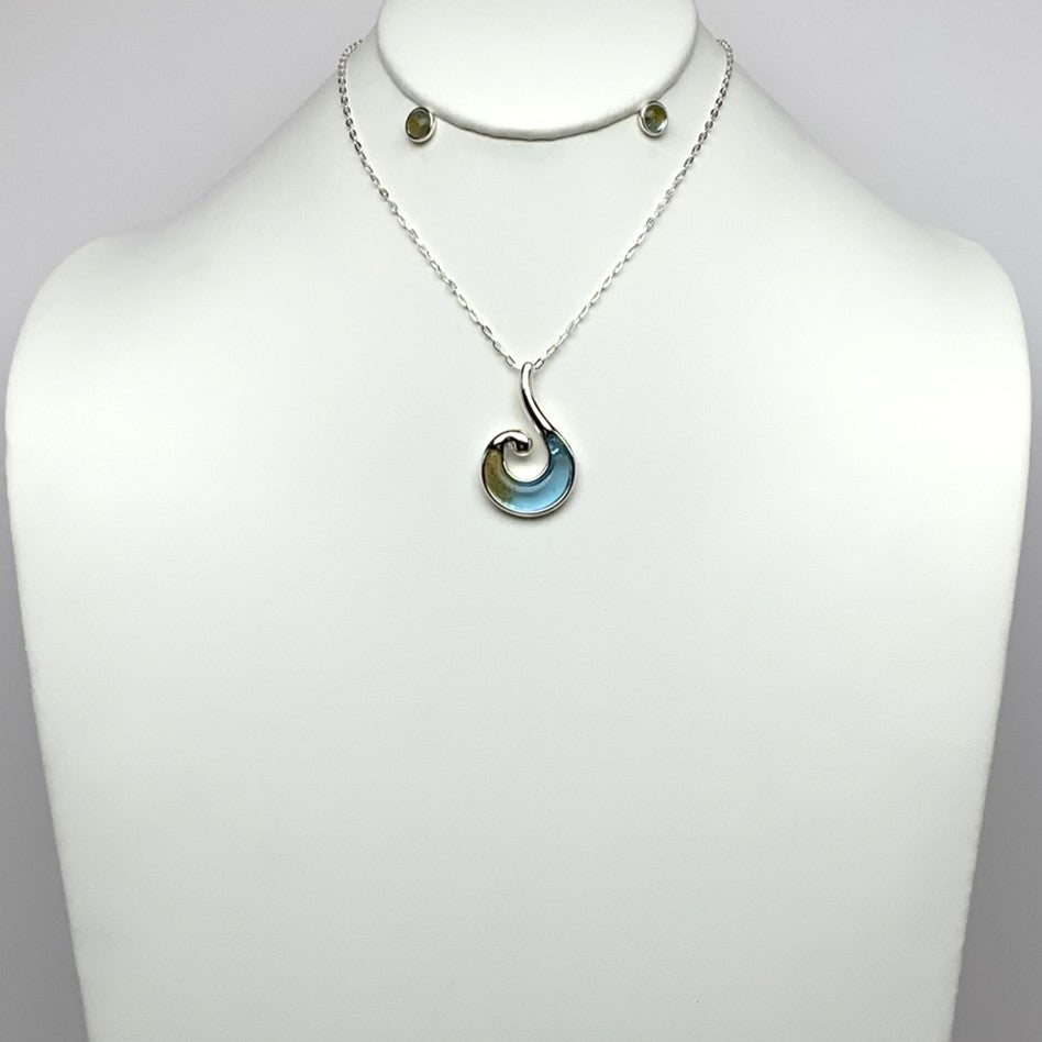 Beach Hook Necklace Set