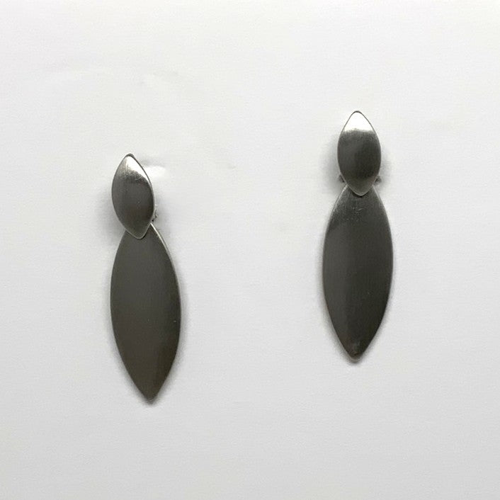 Leaf Shape Clip On Earrings
