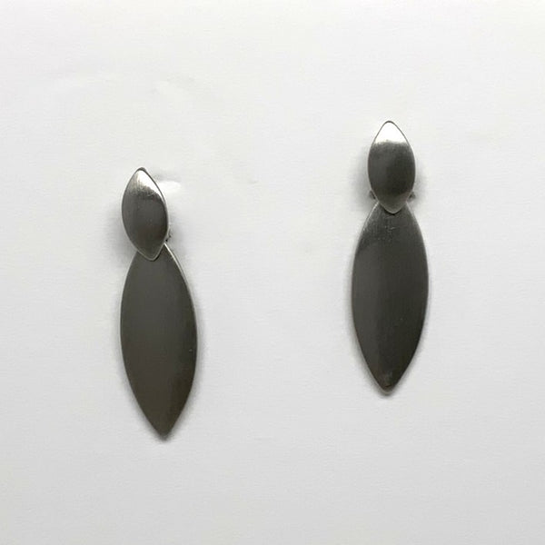 Leaf Shape Clip On Earrings