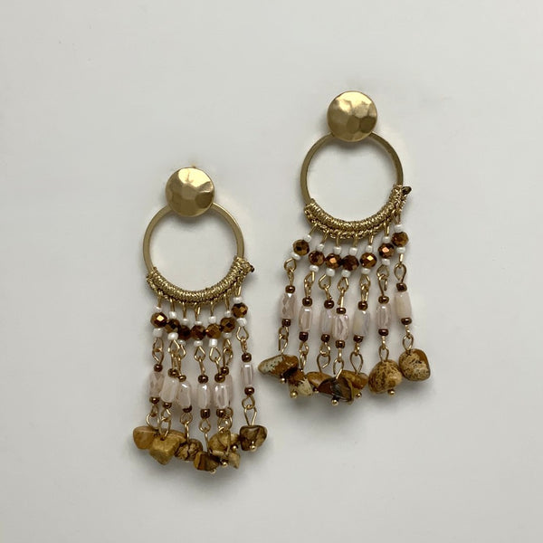 Tribal Stone Earrings