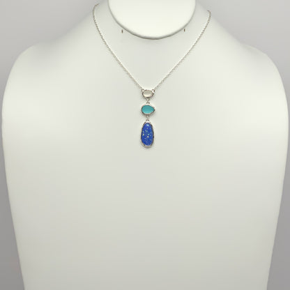 Lucite Drop Necklace