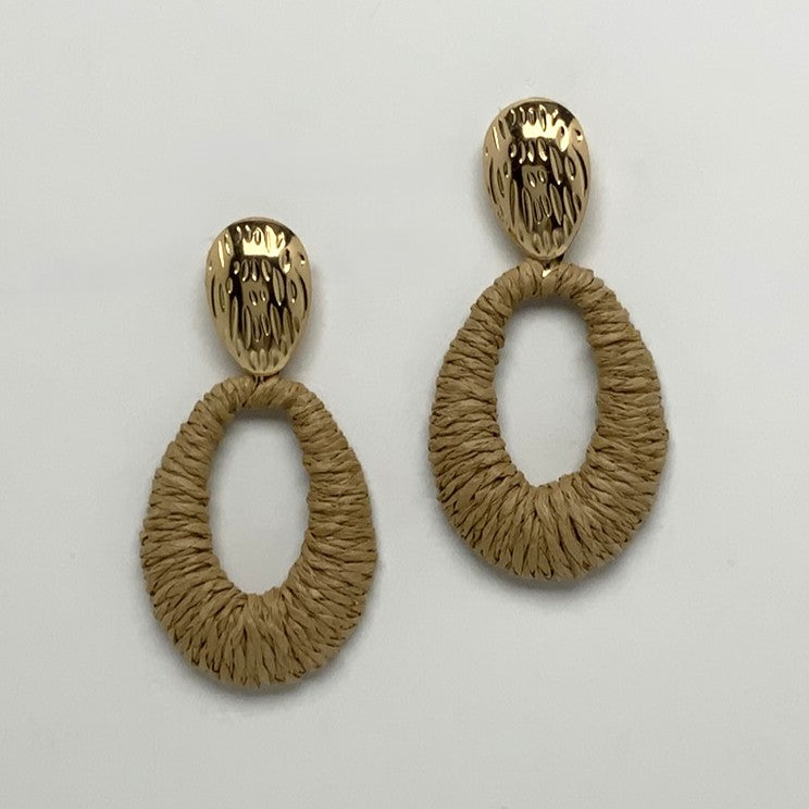 Twine Teardrop Earrings