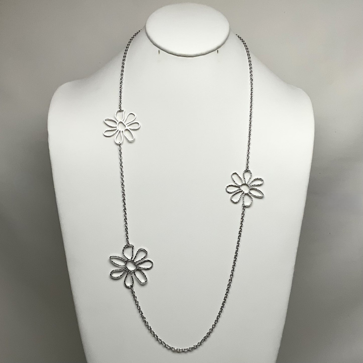 Tri-Flower Necklace
