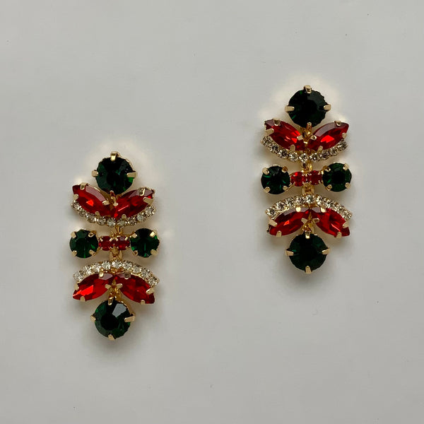 Crystal Dangle Earrings