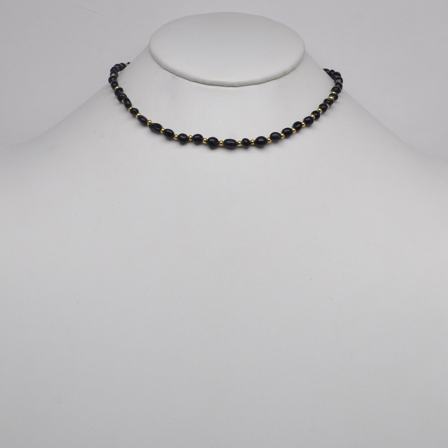 Stone Shape Beaded Necklace