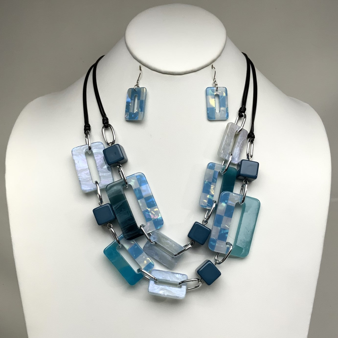 Funky Lucite Necklace