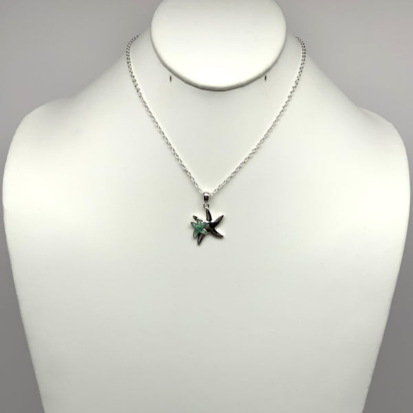 Starfish Pair Necklace