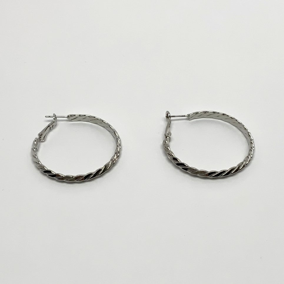 Braided Hoop Earrings