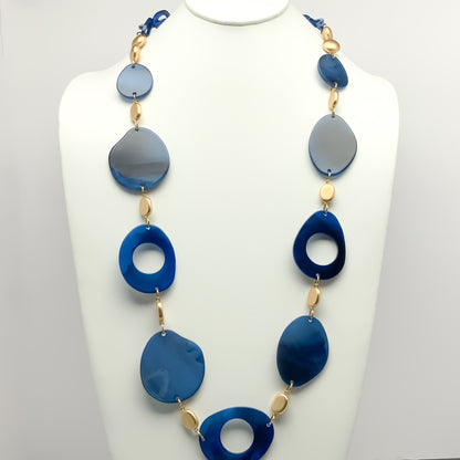 Lucite Shapes Necklace
