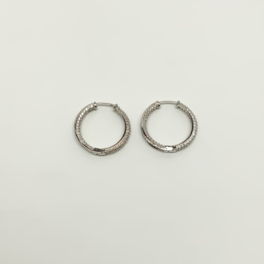 Crystal Hoops