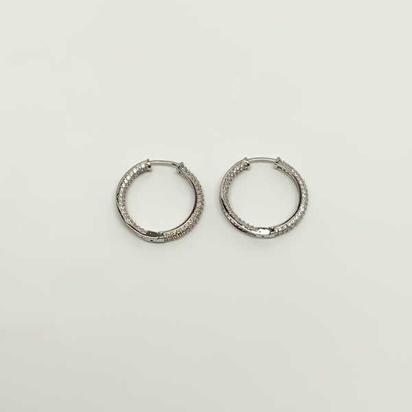 Crystal Hoops