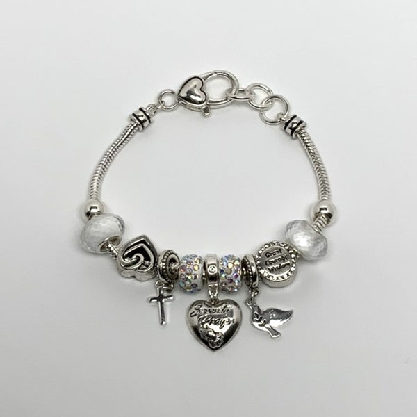 Cross Charm Bracelet