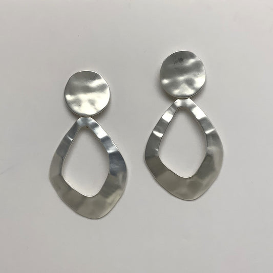 Rustic Drop Clip-on Earings