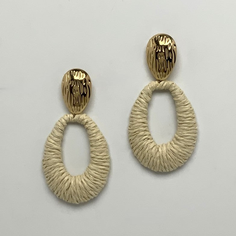 Twine Teardrop Earrings