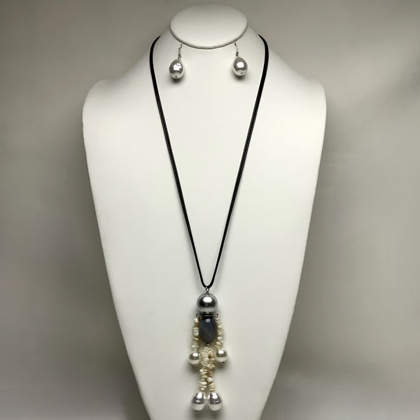 Beaded Figure Necklace