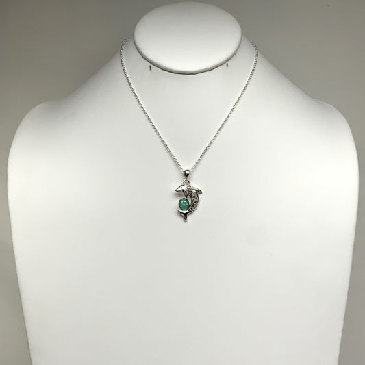 Dolphin Drop Necklace